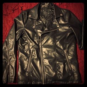 Pull & Bear Moto Jacket - Large